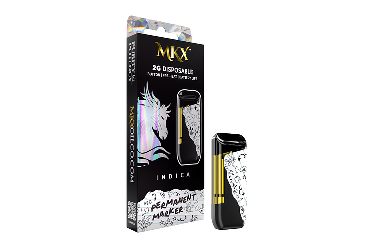 Permanent Marker Disposable Vape | 2g by MKX