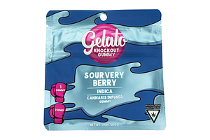 Knockout Sour Very Berry Gummy | 200mg by Gelato