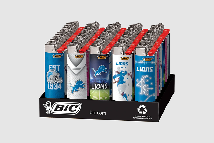 BIC | Lighter | Detroit Lions Design by Bic