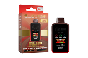 Cherry Zlurpee/Cola Zlurpee Flip 2-in-1  Disposable Vape | 2g by Mitten Extracts