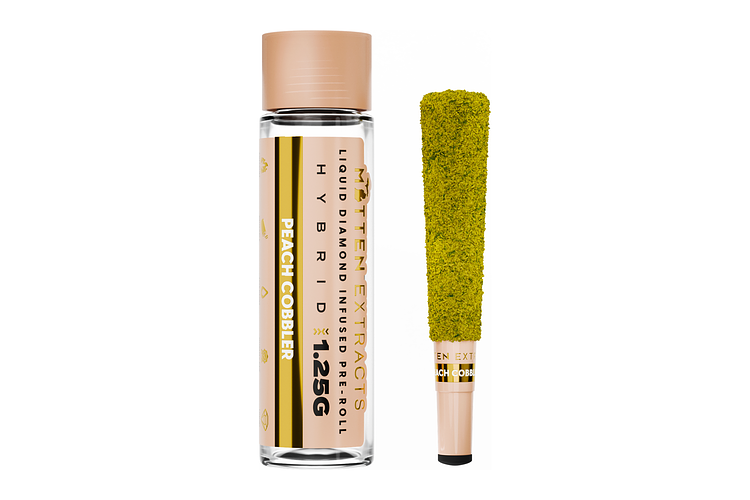 Mitten Extracts | Peach Cobbler Infused Pre-Roll | 1.25g by Mitten Extracts