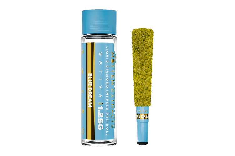 Blue Dream Infused Pre-Roll | 1.25g by Mitten Extracts