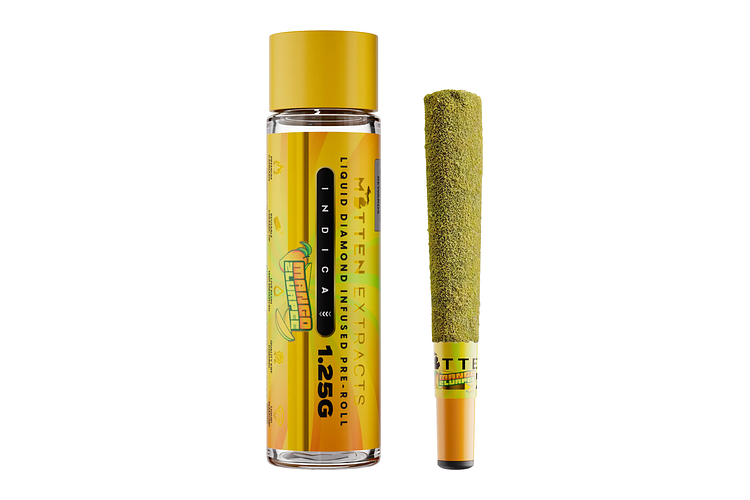 Mango Zlurpee Infused Pre-Roll | 1.25g by Mitten Extracts