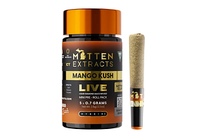 Mango Kush Infused Pre-Roll Pack | 5x0.7g | 3.5g by Mitten Extracts