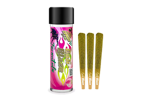 Dragon Fruit Tarantula Infused Pre-Roll Pack | 3x1g | 3g by Cali-Blaze