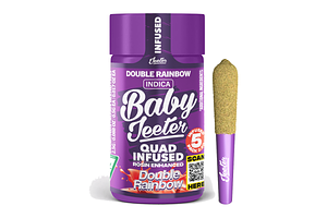 Double Rainbow Infused Pre-Roll Pack | 5x0.5g | 2.5g by Jeeter
