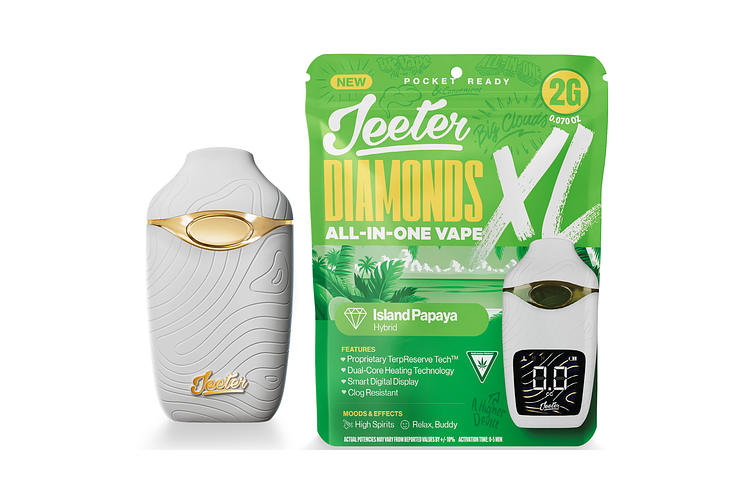 Island Papaya Liquid Diamond All-In-One Vape XL | 2g by Jeeter