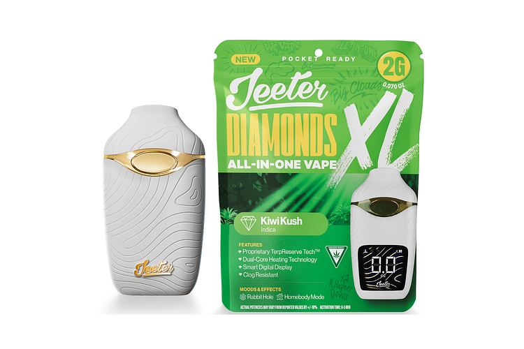 Kiwi Kush Liquid Diamond All-In-One Vape XL | 2g by Jeeter
