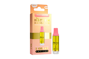 Peach Smoothie Distillate Cartridge | 2g by Mitten Extracts