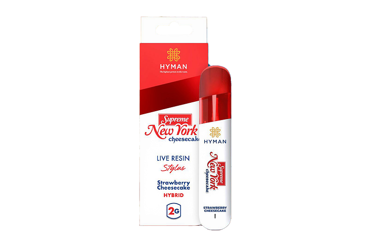 New York Cheesecake Live Resin Disposable Vape | 2g by Hyman