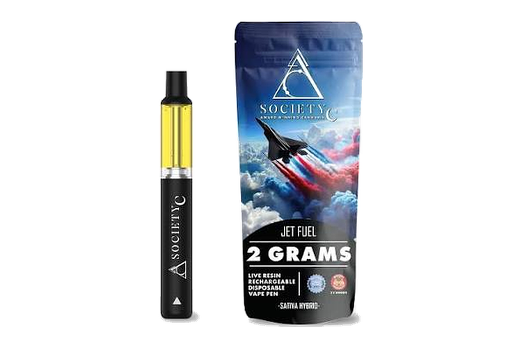 Jet Fuel Live Resin Disposable Vape | 2g by Society C