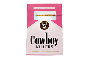 Zoot Rollups Cowboy Killers Bubble Hash Infused Pre-Roll Pack | 3x1g | 3g by Gus's Real Exotics