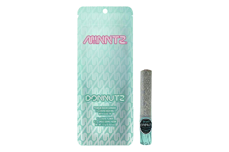 Gunn Powder Bubble Hash Infused Blunt | 2g by MINNTZ