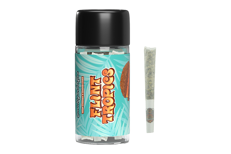 Flint Tropics Pre-Roll Pack | 5x0.5g | 2.5g by Michigander Fire