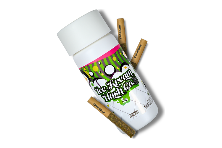 Golden Hour Live Rosin Infused Pre-Roll Pack | 3x0.5g | 1.5g by Ice Kream Hash Co.