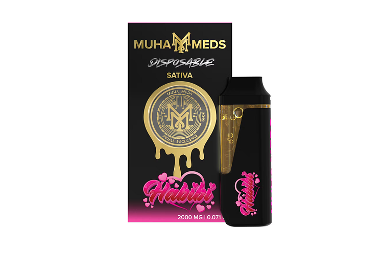 Frozen Pomegranate Disposable Vape | 2g by Muha Meds