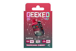 Geeked | Tropicana Cherry Disposable Vape | 3g by MKX