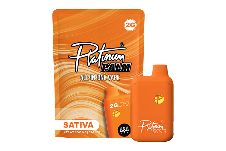 Palm Jelly Splash Disposable Vape | 2g by Platinum Vape