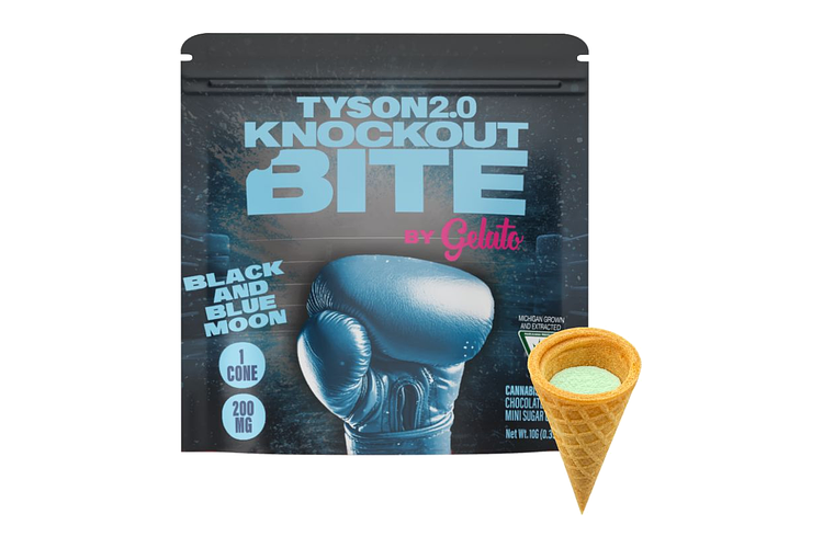Black & Blue Moon Knockout Bites | 200mg by Gelato