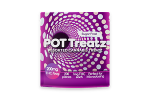 POT Treatz Assorted Cannabis Treatz | 200x1mg | 200mg by Monster Xtracts