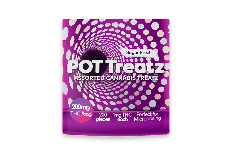 POT Treatz Assorted Cannabis Treatz | 200x1mg | 200mg by Monster Xtracts