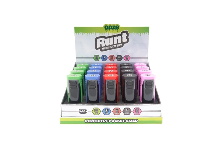 Ooze | Runt 510 Battery | Assorted Colors by Ooze