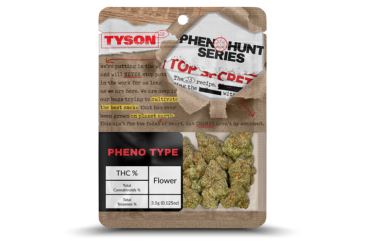 Phenohunt Lady Rizz Prepackaged Flower | 3.5g by Tyson 2.0