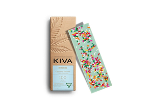 Kiva | Birthday Cake Chocolate Bar | 20x5mg | 100mg by Kiva