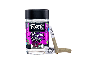 Forte | Psycho Berry Bubble Hash Infused Pre-Roll Pack | 3x0.5g | 1.5g by Forte Cannabis