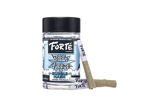 Brain Freeze Bubble Hash Infused Pre-Roll Pack | 3x0.5g | 1.5g by Forte Cannabis