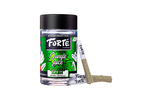 Jungle Juice Bubble Hash Infused Pre-Roll Pack | 3x0.5g | 1.5g by Forte Cannabis
