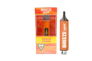 Peach Rings Distillate Cartridge | 1g by Breeze