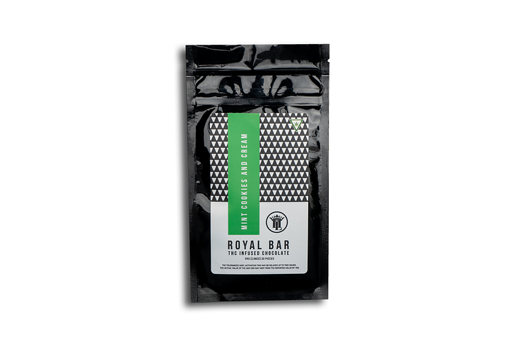 Roayl Bar | Mint Cookies And Cream Chocolate | 200mg by Royal Bar