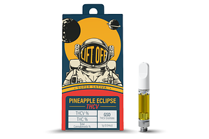 Pineapple Eclipse THCv Distillate Cartridge | 1g by Lift Off