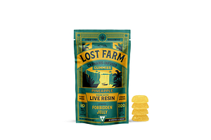 Pineapple x Forbidden Jelly Live Resin Gummies | 20x10mg | 200mg by Lost Farm