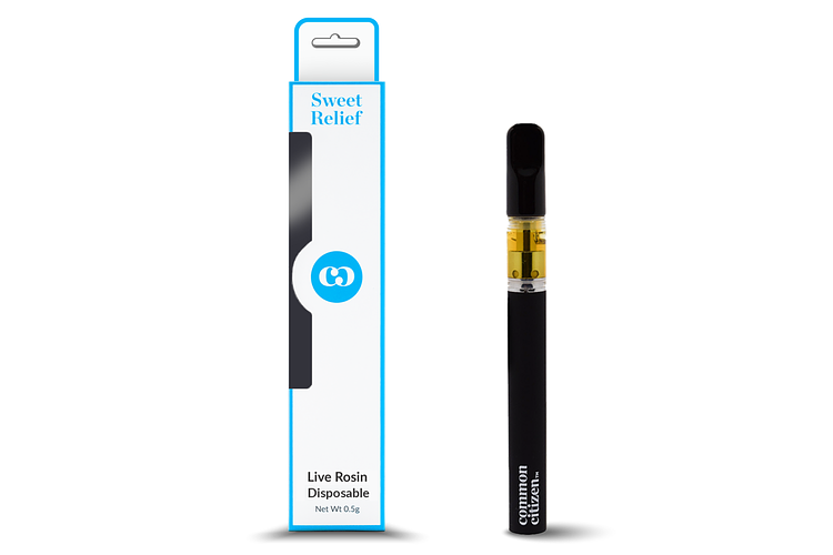 Alien Og Live Rosin Disposable Vape | 0.5g by Common Citizen