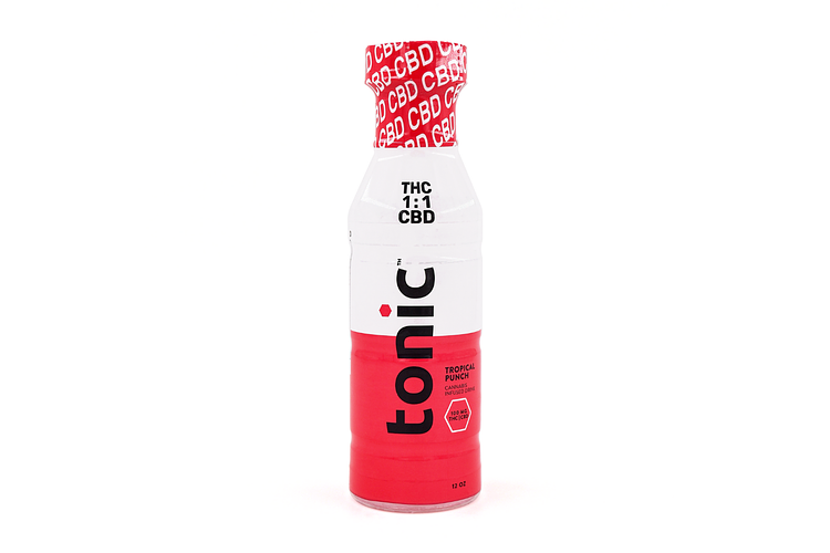 Tonic | Tropical Punch 1:1 THC:CBD Infused Drink | 100mg by Tonic