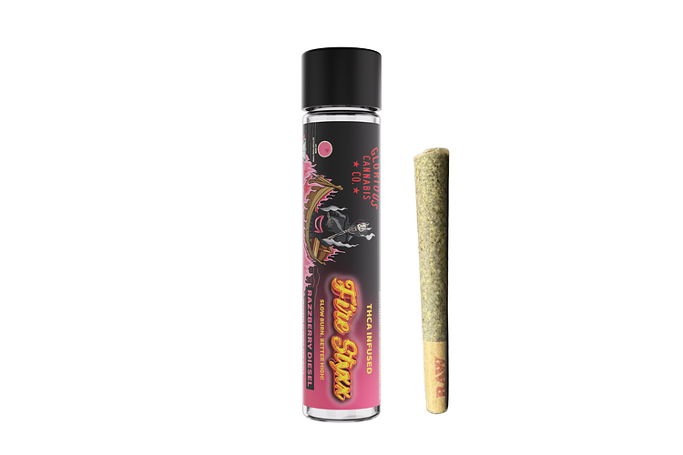 Razzberry Diesel Infused Pre-Roll | 1g by Glorious Cannabis Co.
