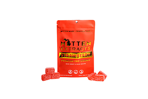 Strawberry Gummies | 10x20mg | 200mg by Mitten Extracts