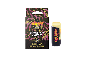 Jungle Juice | Strawberry Cough Disposable Vape | 2g by Jungle Juice