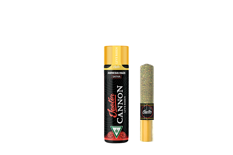 Jeeter | Amnesia Haze Live Resin Infused Cannon | 1.3g by Jeeter
