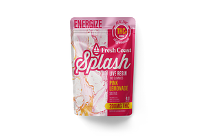 Splash | Pink Lemonade Live Resin Gummies | 4:1 THC:THCv | 200mg by Splash