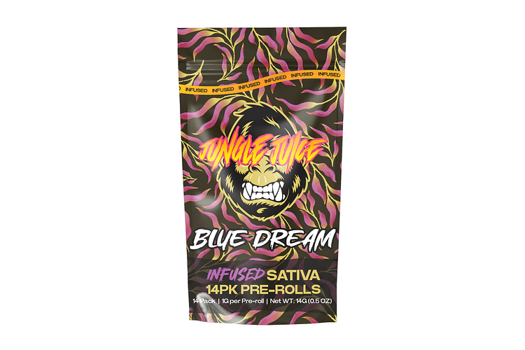 Blue Dream Infused Pre-Roll Pack | 14x1g | 14g by Jungle Juice