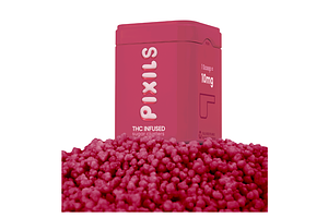 Pixils | Cherry Sugar Clusters | 200mg by Pixils