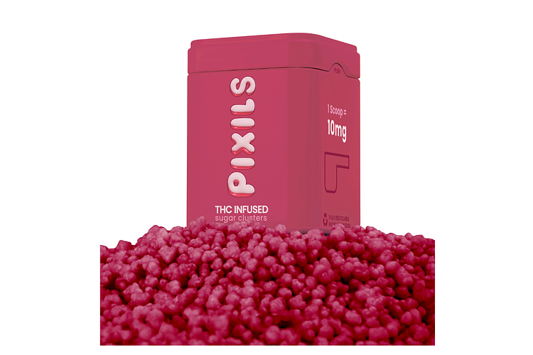 Pixils | Cherry Sugar Clusters | 200mg by Pixils