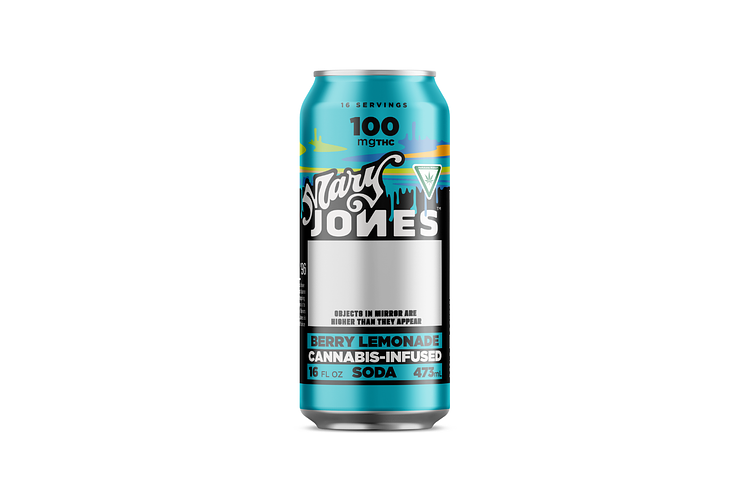 Mary Jones | Berry Lemonade Soda | 100mg by Mary Jones
