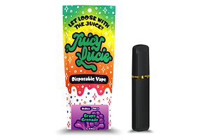 Grape Grenade Disposable Vape | 1g by Juicy Lucie