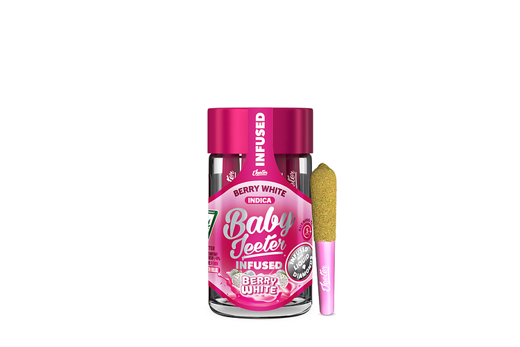 Berry White Infused Pre-Roll Pack | 5x0.5g | 2.5g by Jeeter