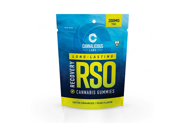 Pear RSO Recovery Gummies | 10x20mg | 200mg by Cannalicious Labs