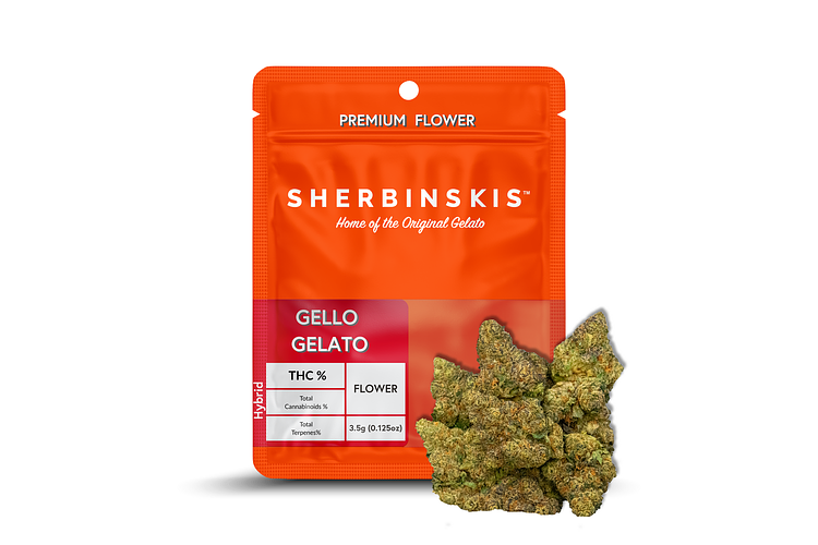 Gello Gelato Prepackaged Flower | 3.5g by Sherbinskis
